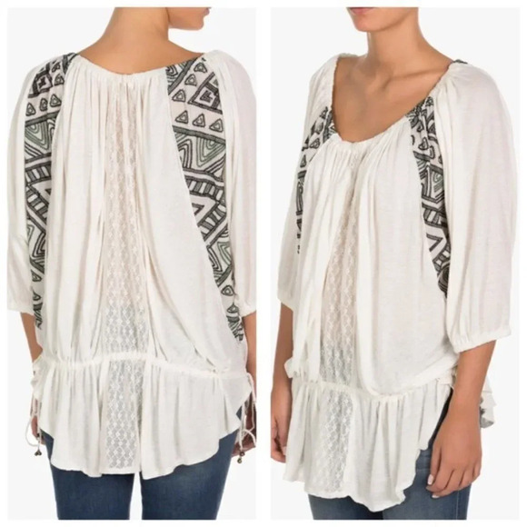 Free People New World Butterfly Tunic - Picture 2 of 7